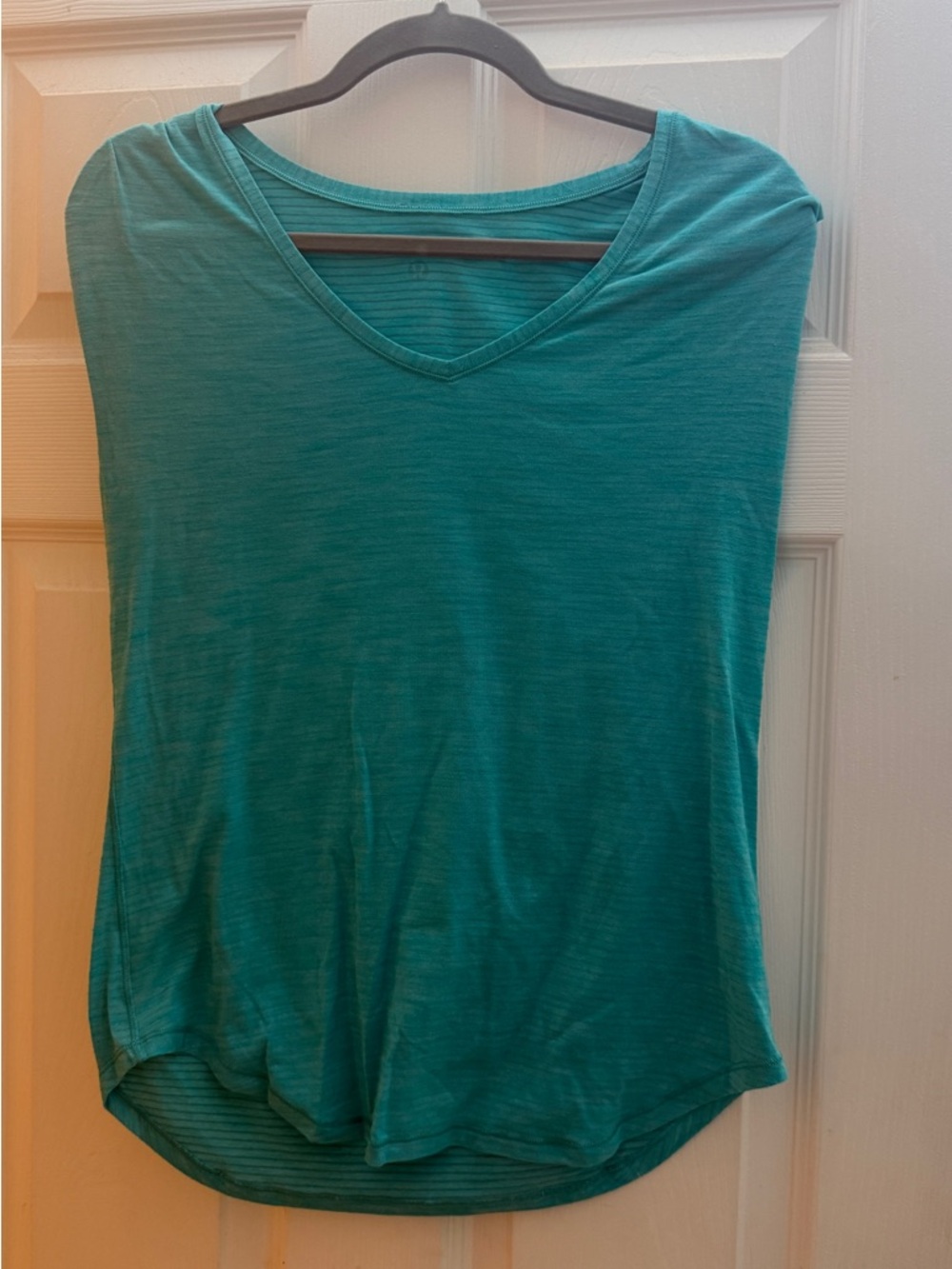 Lululemon V Neck Cap Sleeve Shirt